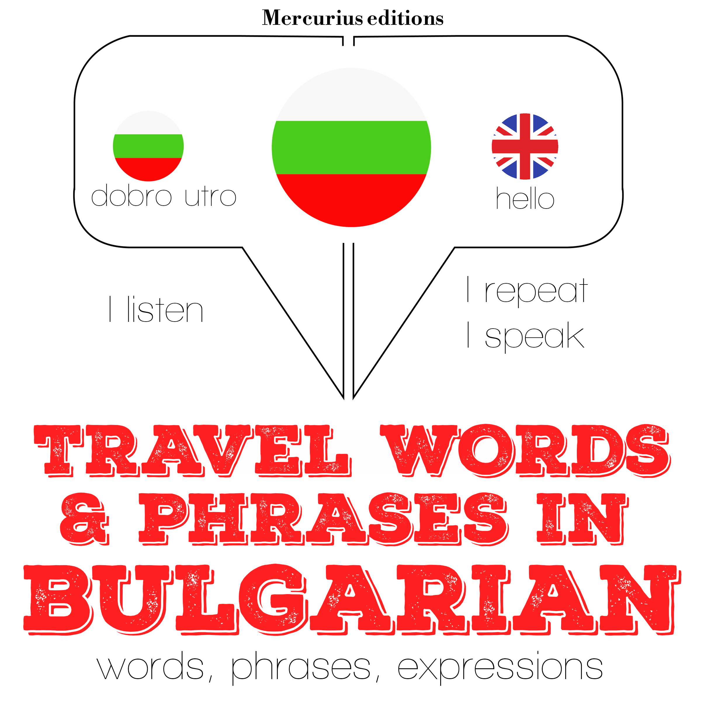 Travel Words And Phrases In Bulgarian Mercurius Editions